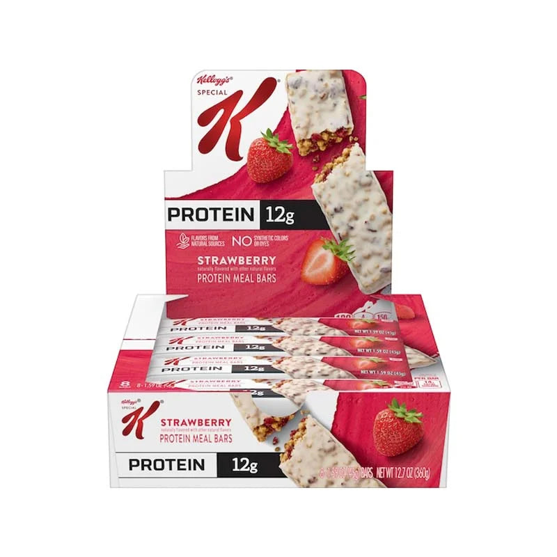 Kellogg's Special K Protein Bar Strawberry 8 Count - 1.59 oz image 0