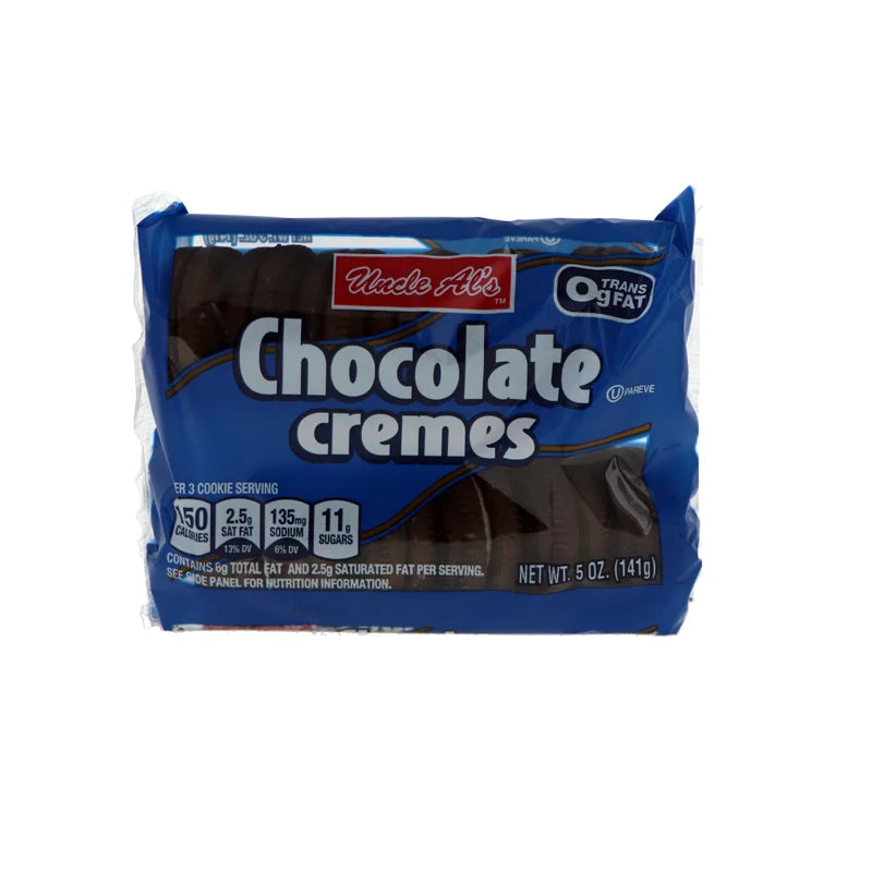 Uncle Al's Chocolate Creme Cookies 12 Count - 5 oz image 0