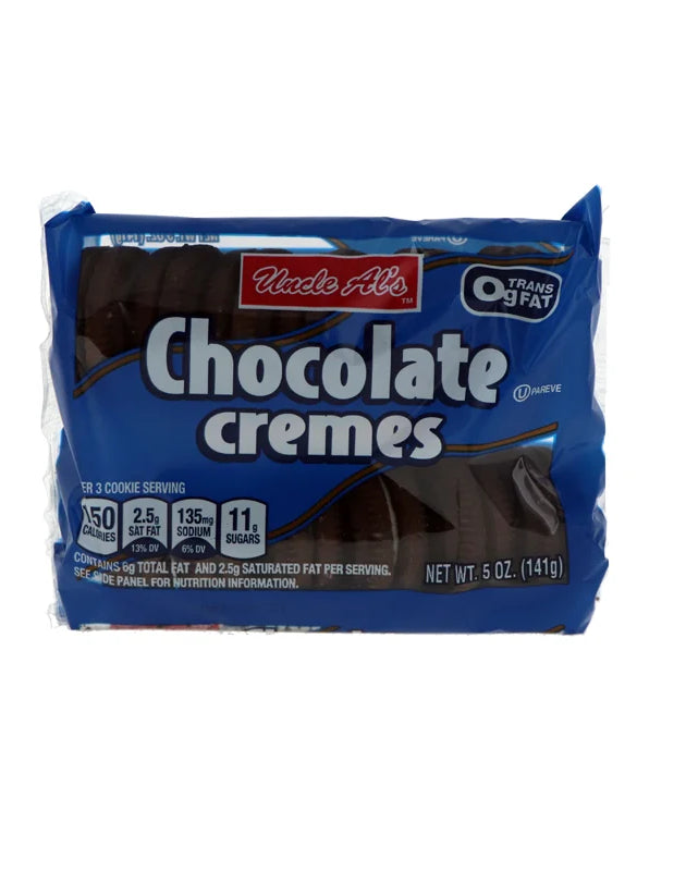 Uncle Al's Chocolate Creme Cookies 12 Count - 5 oz image 0