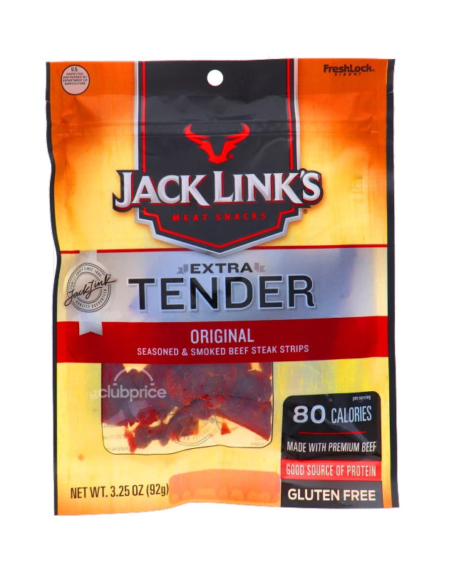 Jack Link Xtra Tender Steak Strip Original 3.25 oz image 0