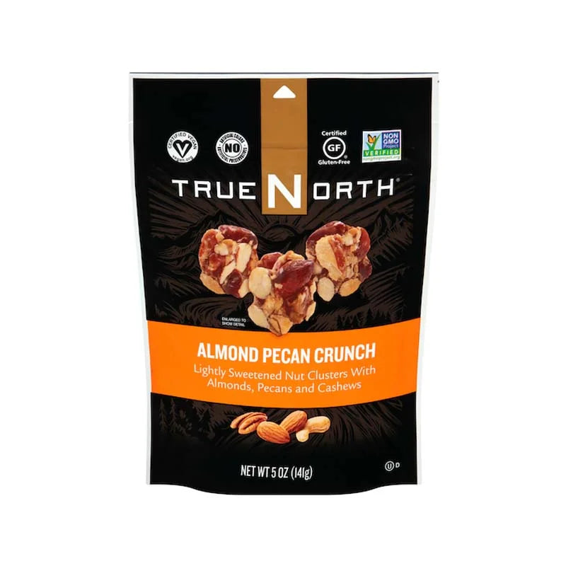 True North Almond Pecan Crunch Nut Clusters Bag 5 oz image 0