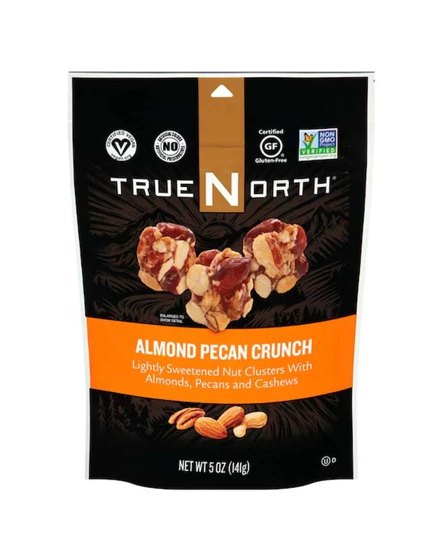 True North Almond Pecan Crunch Nut Clusters Bag 5 oz image 0