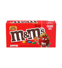 M&M's King-Size Peanut Butter Chocolate Candy 24 Count - 2.83 oz image 0