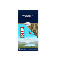 Clif Peanut Butter Dark Chocolate Banana Energy Bar 12 Count - 2.4 oz image 0