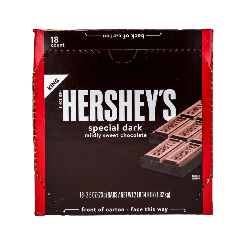 Hershey King Size Special Dark Candy Bar 18ct/2.6oz image 0