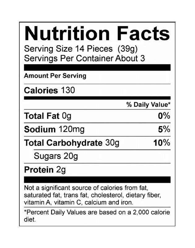 Sathers 2/$2 Cherry Sour Candy 12 Count - 4.25 oz image 0