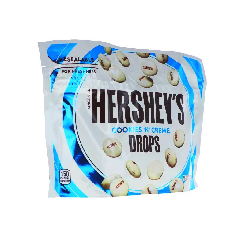 Hershey's Cookies 'n' Creme Drops Pouch 7.6 oz image 1