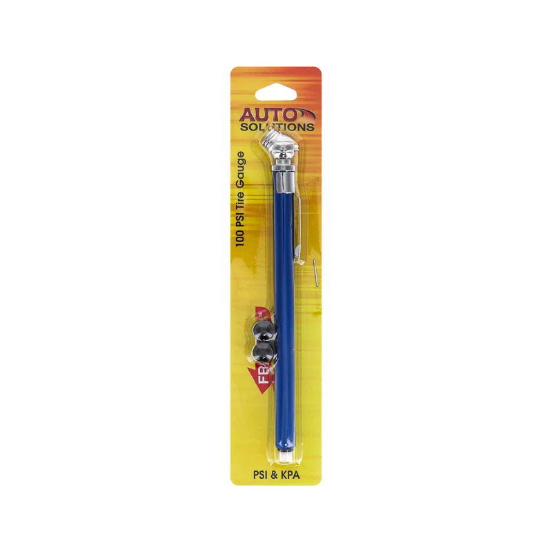 Auto Solutions Tire Gauge 100 PSI - 1 Count Only image 0