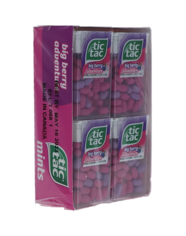 Tic Tac Big Pack Big Berry Adventure 12 Count - 1 oz image 0