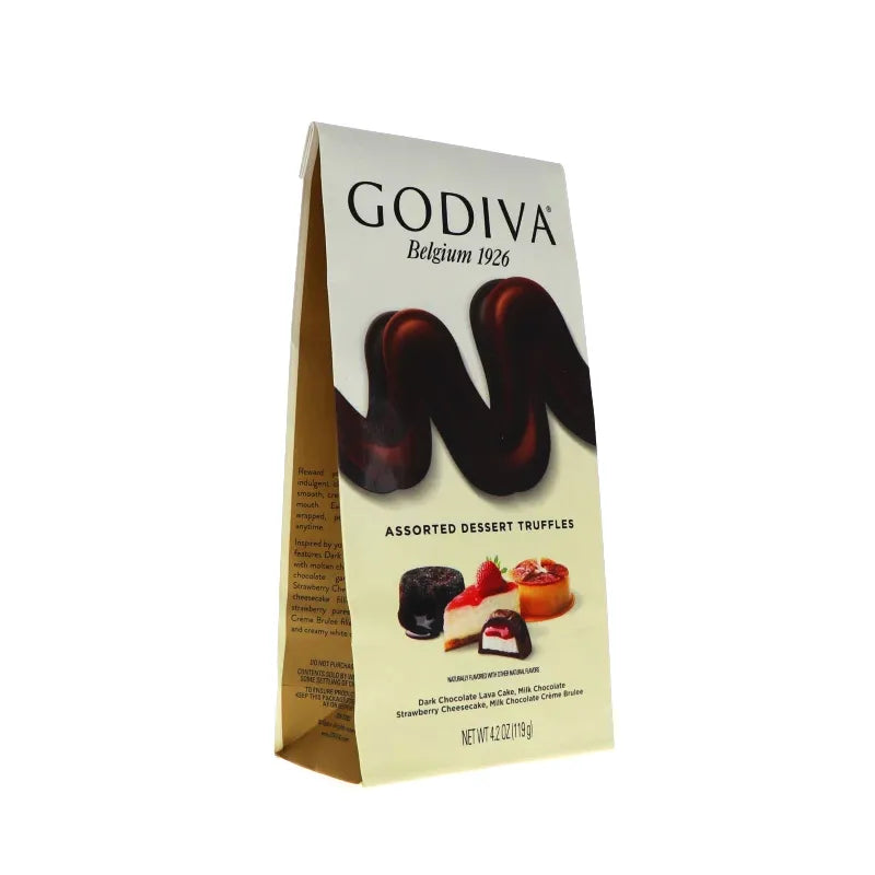 Godiva Assorted Dessert Truffles Bag 4.2 oz image 1
