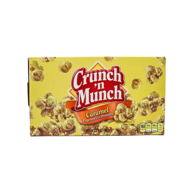 Crunch 'N Munch Caramel Popcorn with Peanuts 3.5 oz image 0