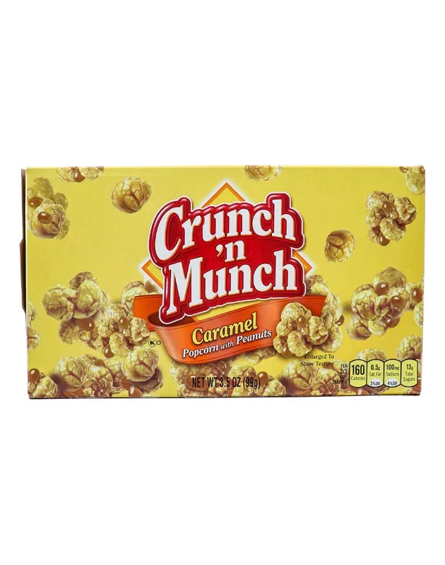 Crunch 'N Munch Caramel Popcorn with Peanuts 3.5 oz image 0