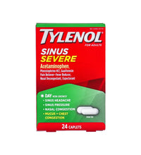 Tylenol Sinus Daytime - Congestion & Pain Severe 24 Caps image 0