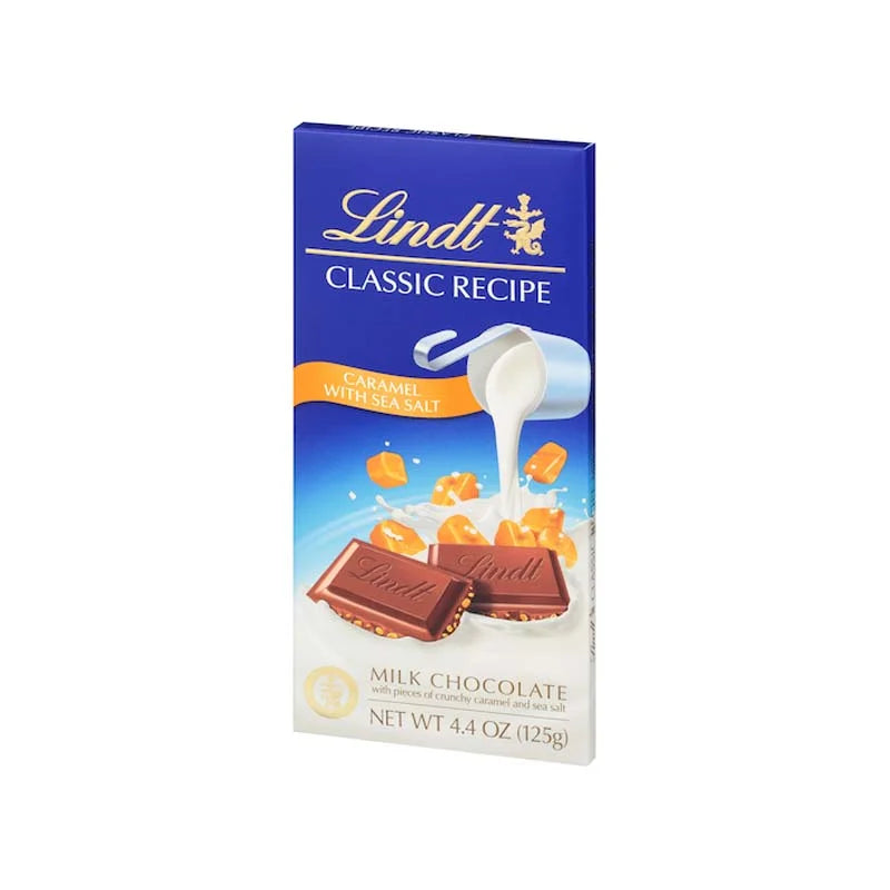 Lindt Milk Chocolate Caramel With Sea Salt - 4.4 oz image 0