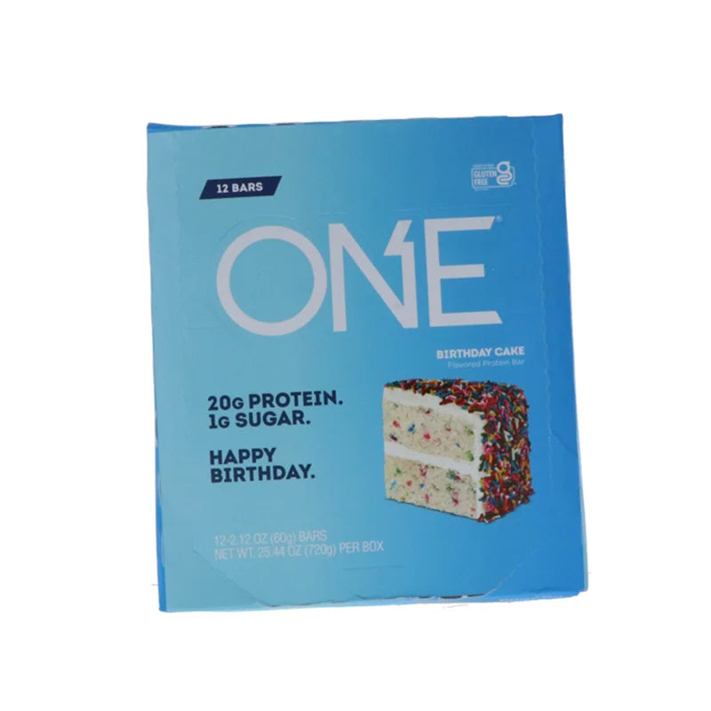 ONE Protein Birthday Cake  Bars 12 Count - 2.12 oz image 0