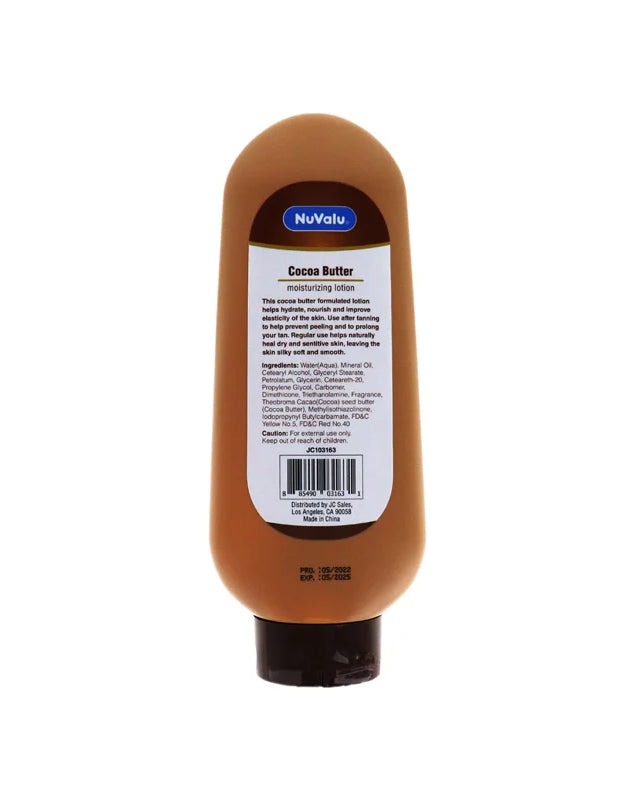 Nuvalu Cocoa Butter Moisturizing Lotion 18 oz image 0