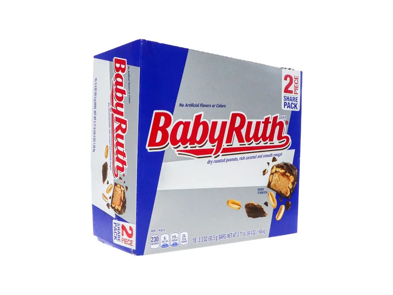 Baby Ruth King Size Peanut with Caramel 18 Count - 3.3 oz image 1