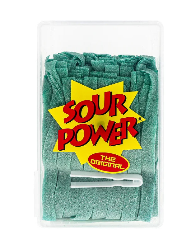 Sour Power Belts Green Apple Wrapped - 150 Count image 0