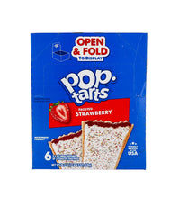 Kellogg's Pop Tarts Frosted Strawberry Pastries 6 Count - 3.67 oz image 0