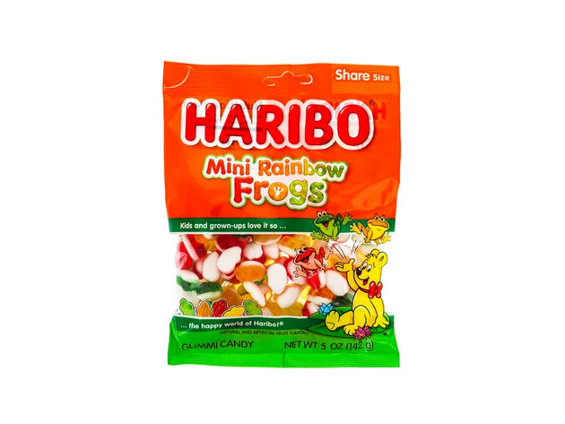 Haribo Mini Rainbow Frog 12 Count - 5 oz image 0