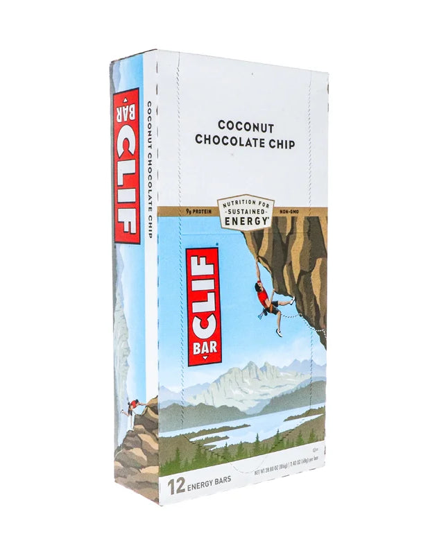 Clif Bar Energy Bars - Coconut Chocolate 12 Count - 2.4 oz image 0