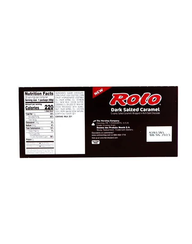 Rolo Creamy Salted Caramels in Rich Dark Chocolate 36 Count - 1.7 oz image 0