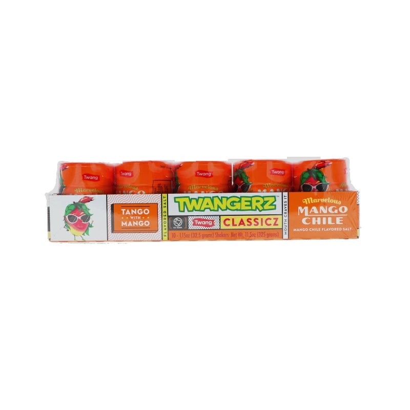 Twang Twangerz Mango Chile Salt - Bottle 10 Count image 0
