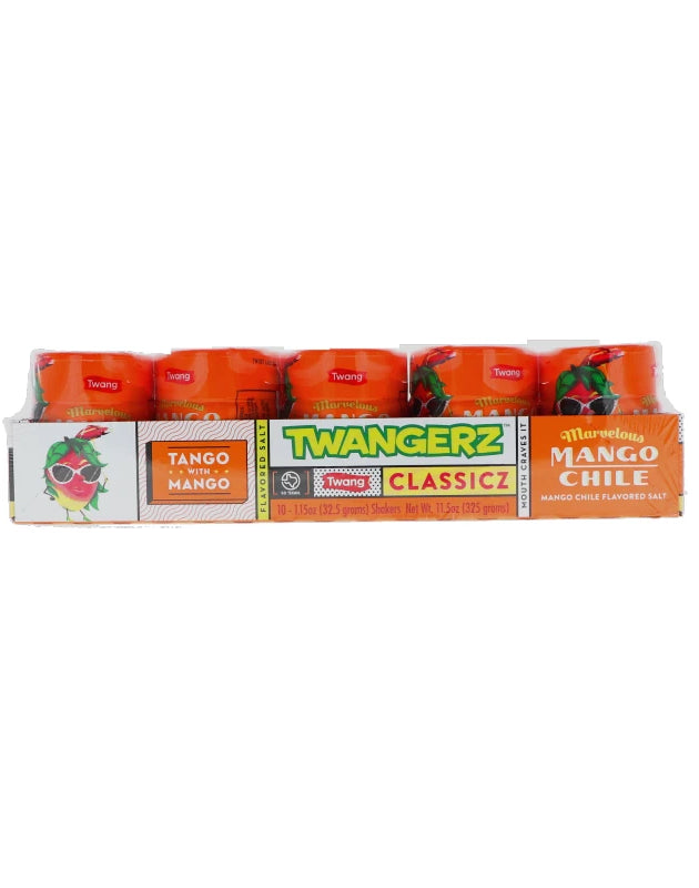 Twang Twangerz Mango Chile Salt - Bottle 10 Count image 0