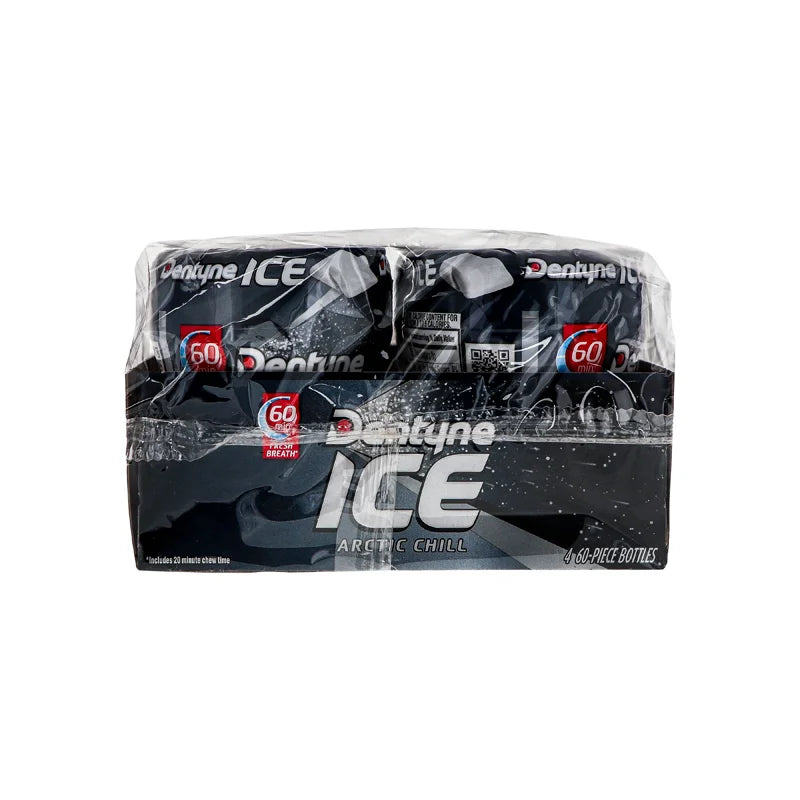 Dentyne Ice Arctic Chill Chewing Gum - Bottles 4 Count - 60 Piece image 0