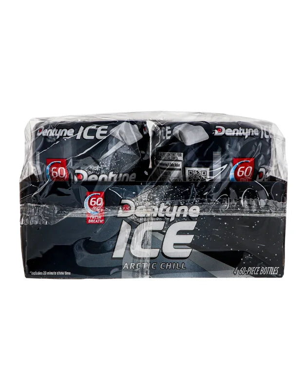 Dentyne Ice Arctic Chill Chewing Gum - Bottles 4 Count - 60 Piece image 0
