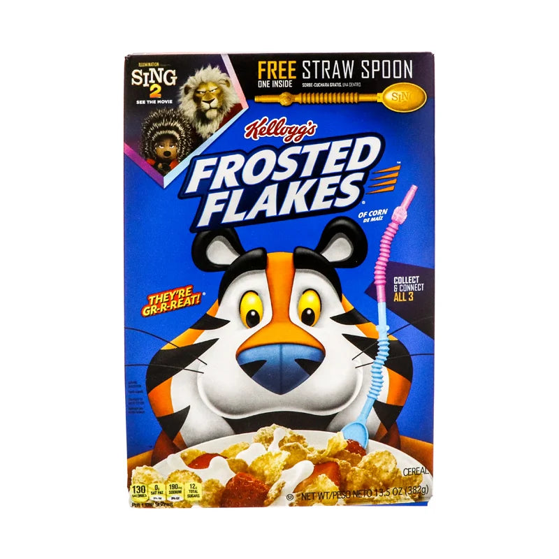 Kellogg's Frosted Flakes Breakfast Cereal Box 13.5 oz image 0
