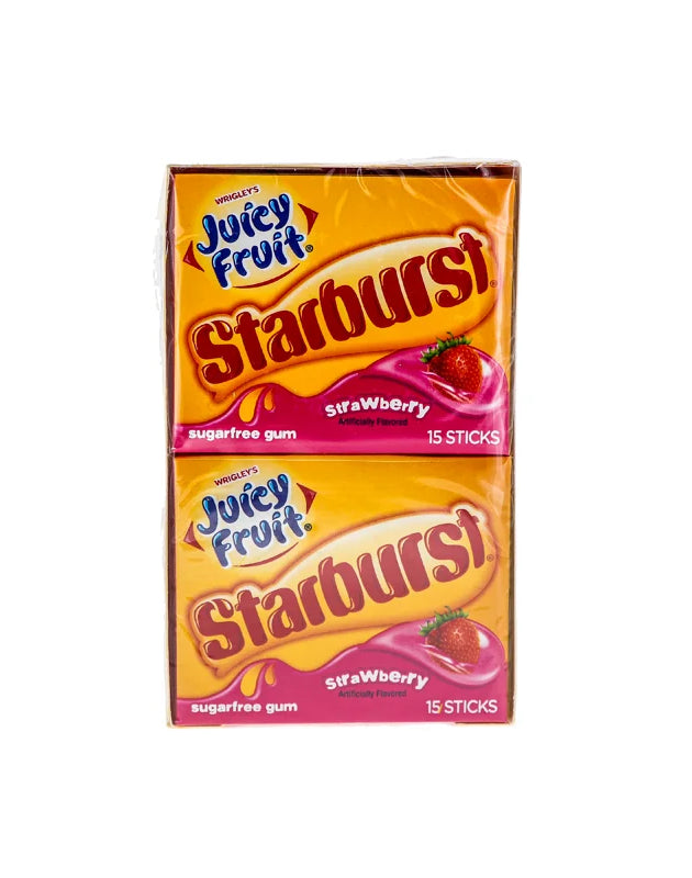 Wrigley's 5 Strawberry Flood Sugarfree Gum 10 Count - 15 Pieces image 0