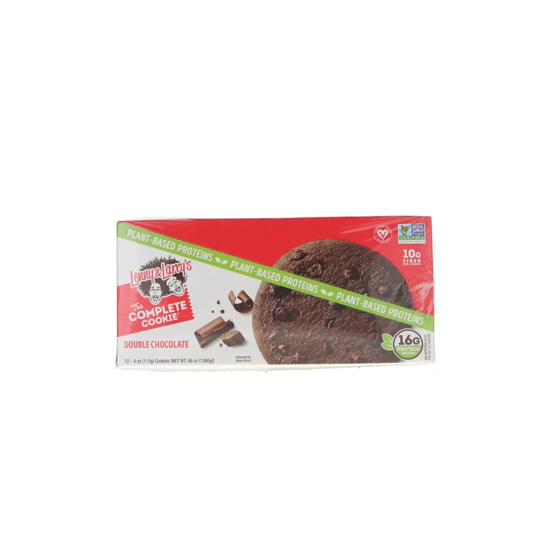 Lenny & Larry's The Complete Cookie, Double Chocolate Chip 12 Count - 4 oz image 0