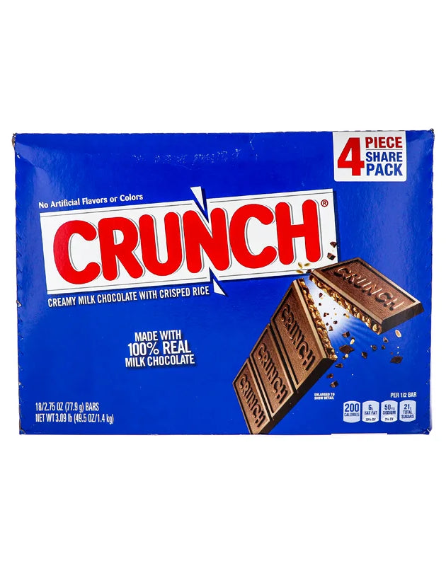 Nestle Crunch King Size Chocolate Wafer - 2.75 oz Each ( 18 in a Pack ) image 0