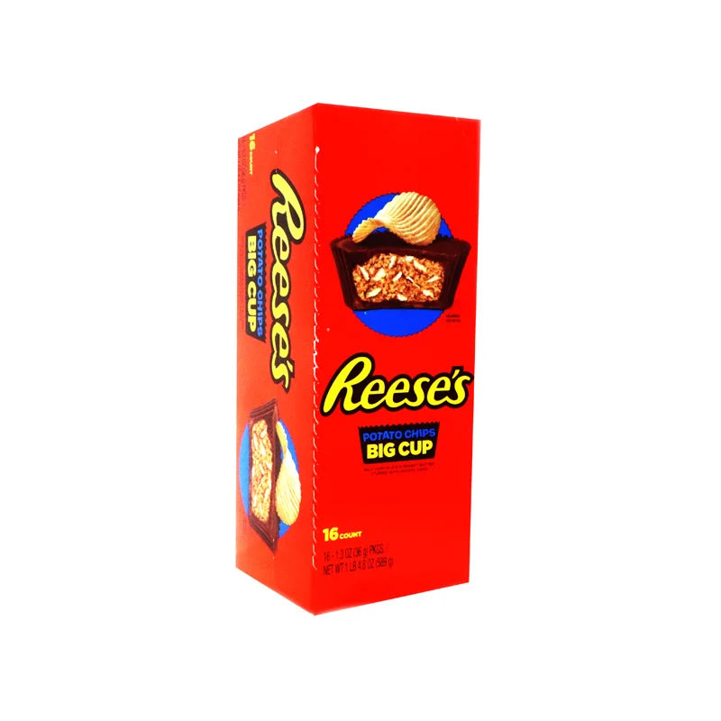 Reese's Milk Chocolate Peanut Butter with Potato Chips 16 Count - 1.3 oz image 1