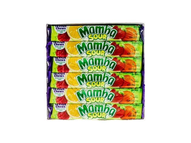 Mamba Sour Fruit Chews 24 Count - 2.80 oz image 0