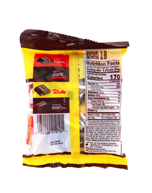 Hershey's, Miniatures Chocolate Assortment Candy (Pack of 12) - 5.3 oz image 0