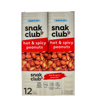 Snak Club Tube Hot & Spicy Peanuts 12 Count - 2 oz image 0