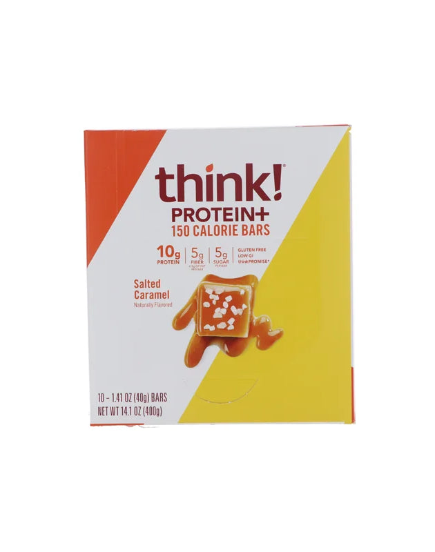 Think! Lean Protein Fiber Salted Caramel 10 Count - 1.41 oz image 0