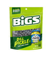Bigs Vlasic Dill Pickle Sunflower Seeds - Bag 12 Count - 5.35 oz image 0