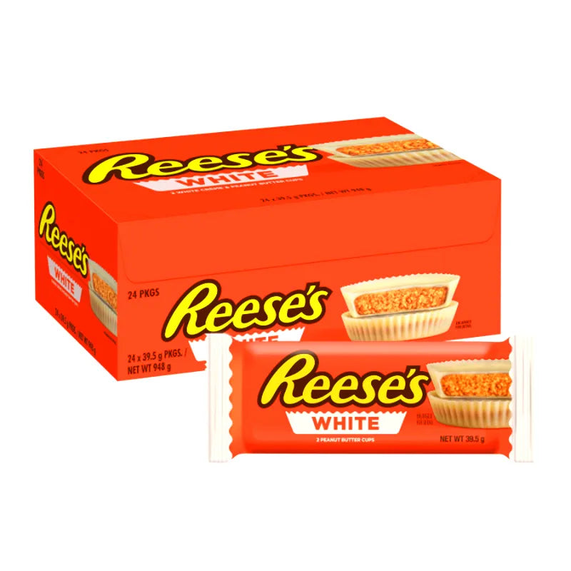 Reeses White Peanut Butter Cups 24/1.39Oz image 0