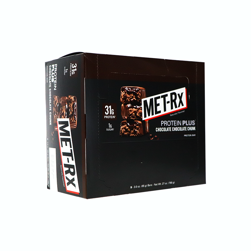 Met-Rx Protein Plus Chocolate Chocolate Chunk 9 Count - 3 oz image 1
