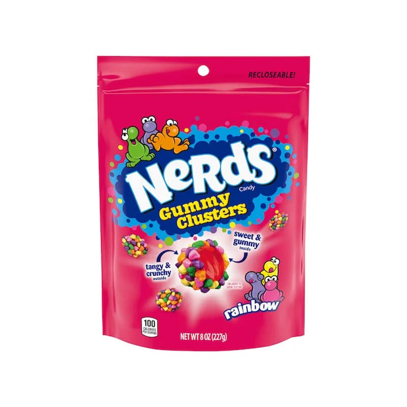Nerds Rainbow Gummy Clusters Pouch - 8 oz image 0