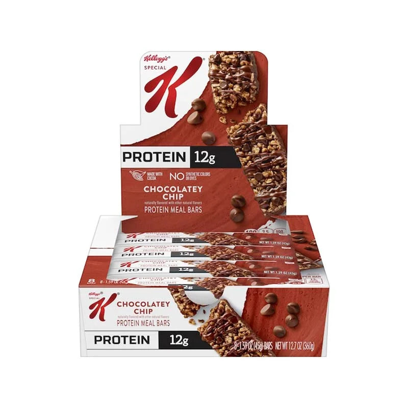 Kellogg's Special K Protein Bar Chocolate Chip 8 Count - 1.59 oz image 0
