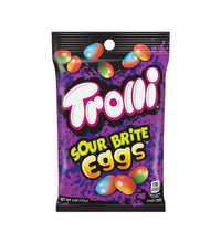 Trolli Peg Bag Sour Brite Eggs 12 Count - 4 oz image 0