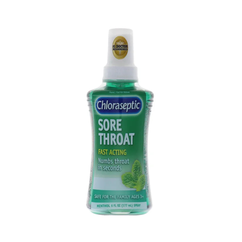 Chloraseptic Sore Throat Spray, Menthol Flavor 6 - Fl oz image 0