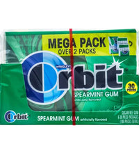 Orbit Spearmint Sugarfree Gum Mega Pack (Pack of 6) -30 Pieces image 0