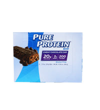 Pure Protein Bars, Chewy Chocolate Chip 6 Count - 1.76 oz image 0