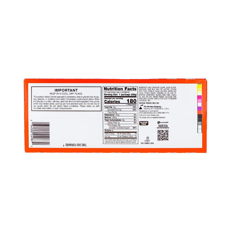 Reeses Peanut Butter Cups 36 Count - 1.5 oz image 1