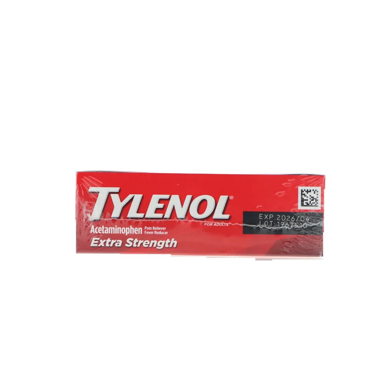 Tylenol Extra Strength Pain/fever Reducer Vials 12 Count - 24 Capsules image 0